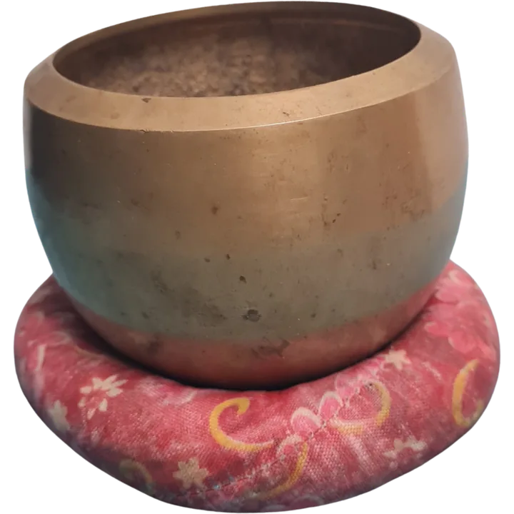 Bol tibétain utilisé en sonothérapie